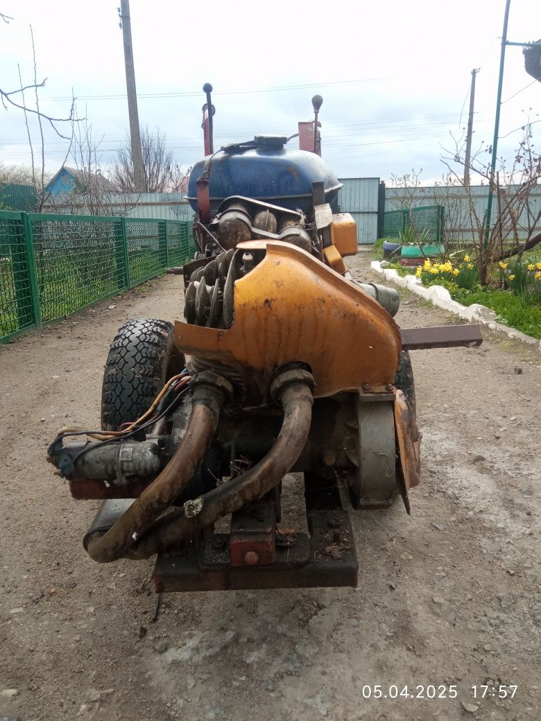 Мотоблок важкий саморобний