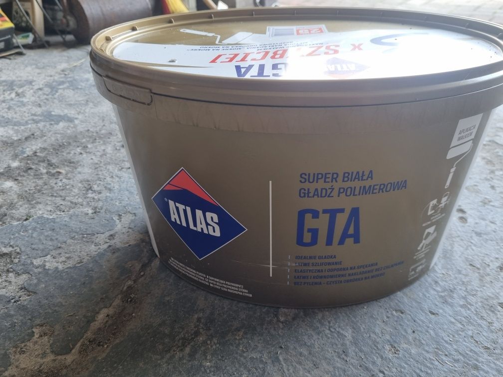 Gładź szpachlowa GTA 25 kg