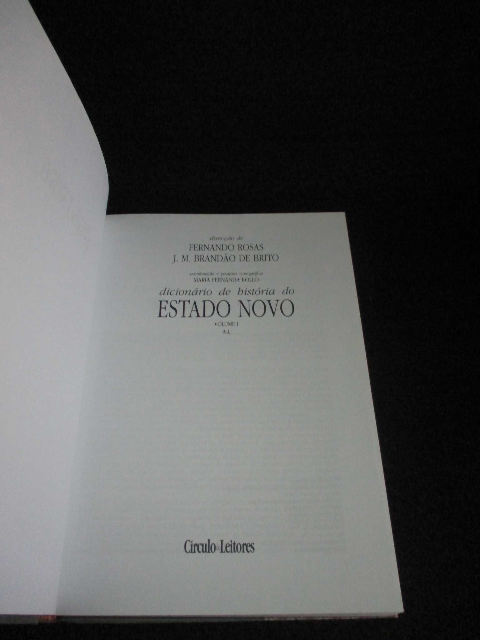 Livros Dicionário de História do Estado Novo Fernando Rosas