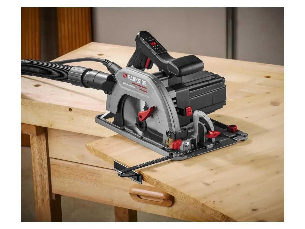 Ручна циркулярна пила Parkside PPHKS 1800 A1 / Паркетка, циркулярка