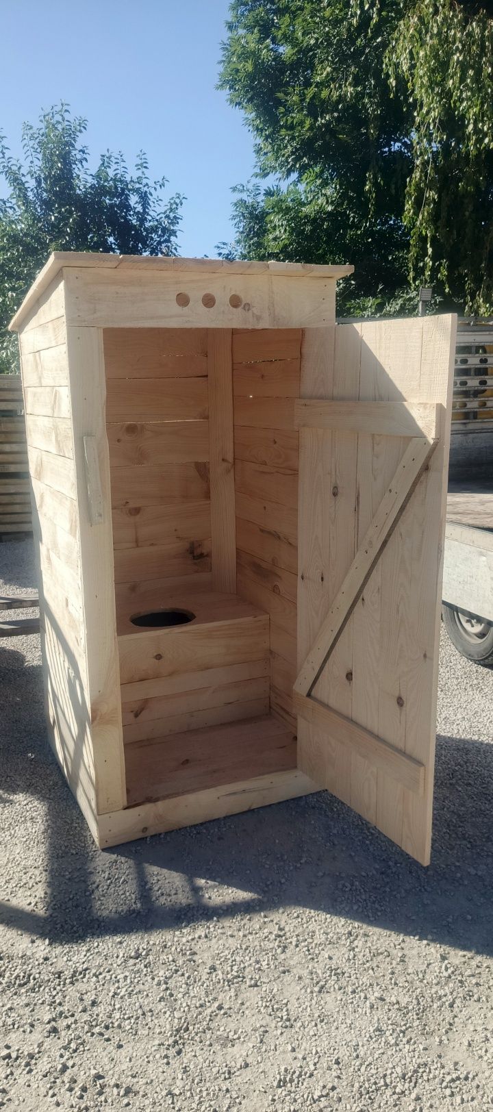 Toaleta drewniana, WC, latryna