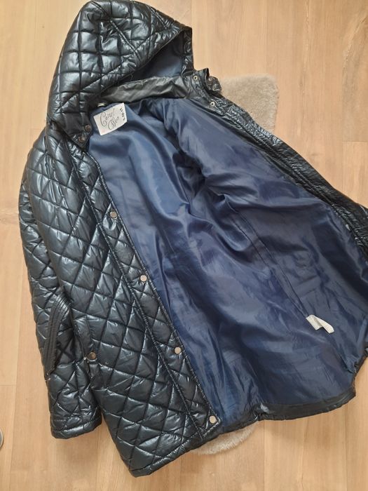 Kurtka pikowana 164 dziewczęca 5.10.15 przejsciowa granat