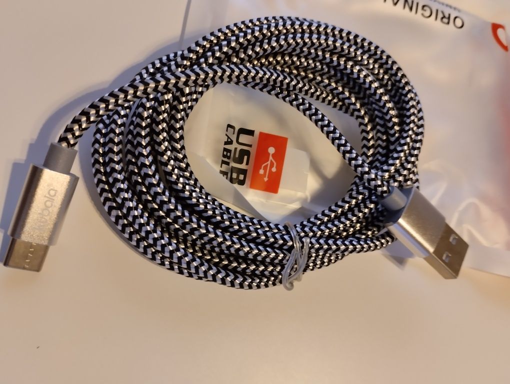 Kabel USB typu C nowy 2 m