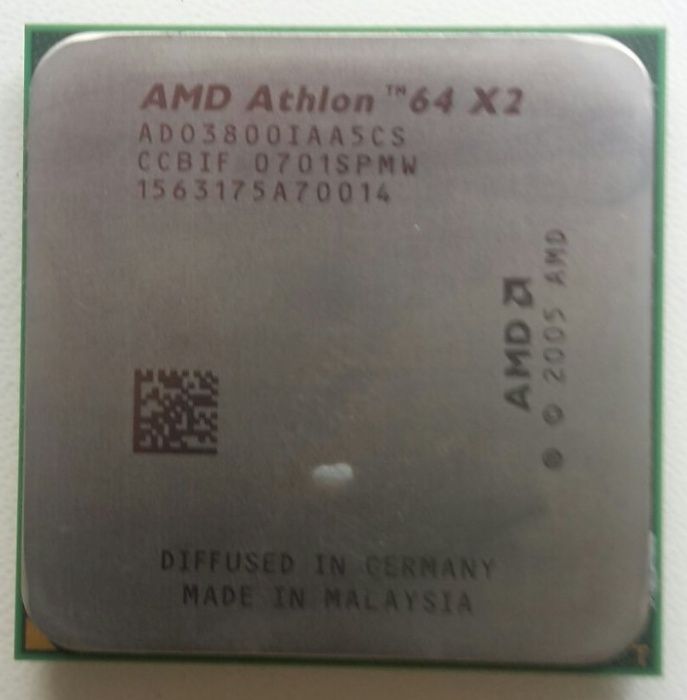 Процессор DualCore AMD Athlon 3600+ с кулером