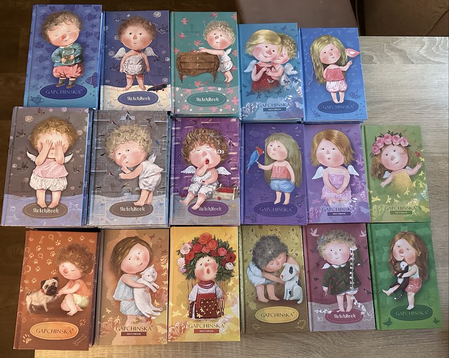 Блокнот скетбук Гапчинська