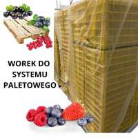 Worek/kaptur system paletowy przechowywanie chłodnia owoce
