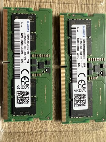 SODIMM DDR5-4800 Samsung 16gb (комплект 2х8Гб)