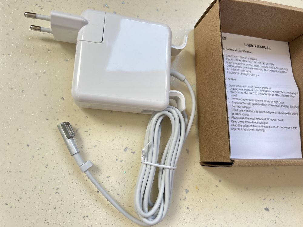 MacBook MagSafe 1 60 W Новая Зарядка макбук Air, Pro 13 дюймів