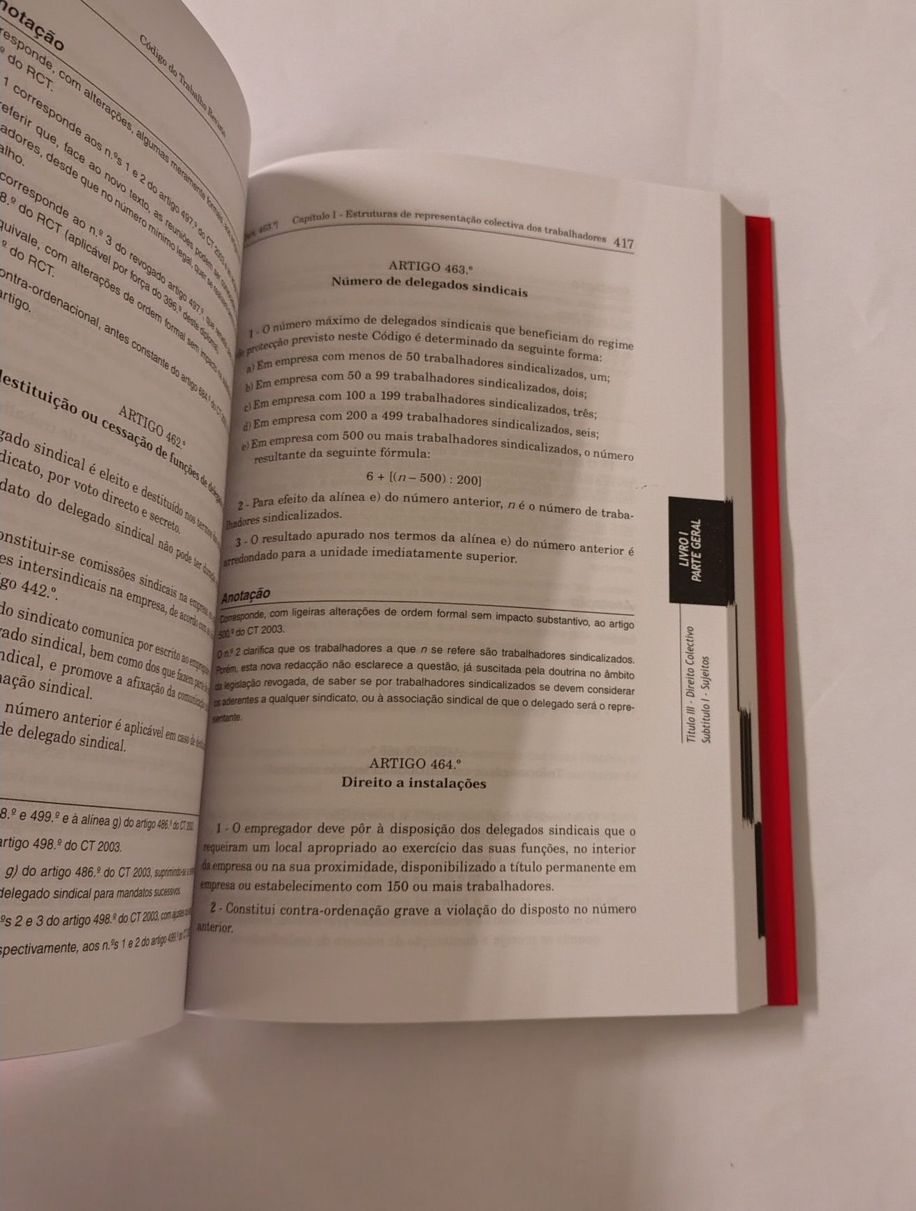 Código do Trabalho Revisto: Anotado e Comentado