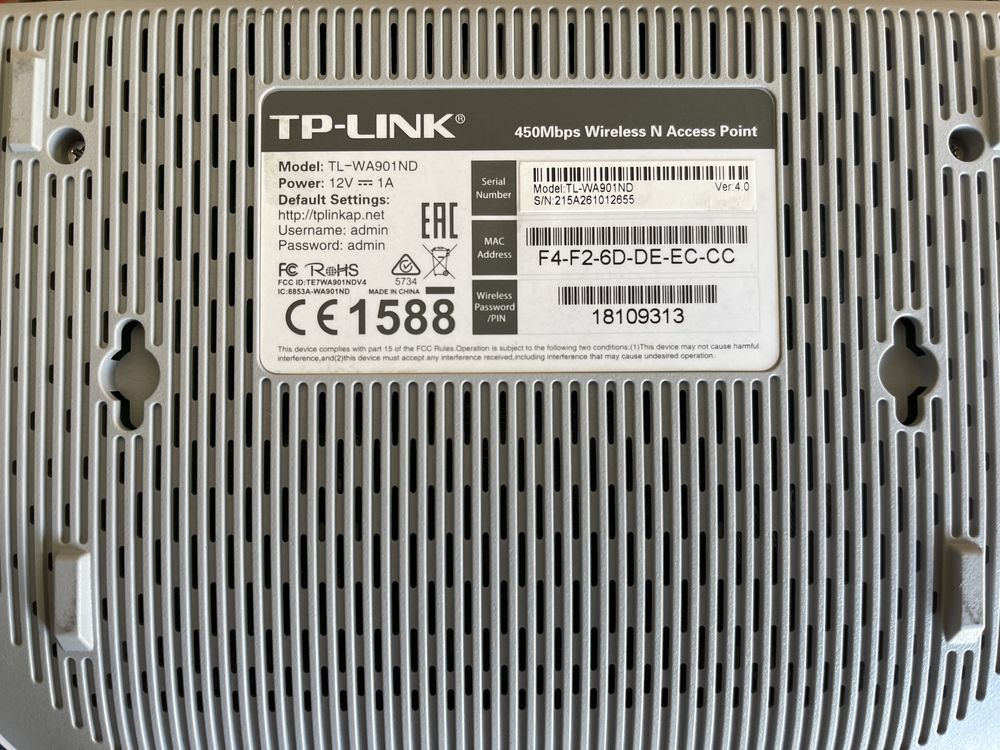 TP-Link N access point 450Mbps