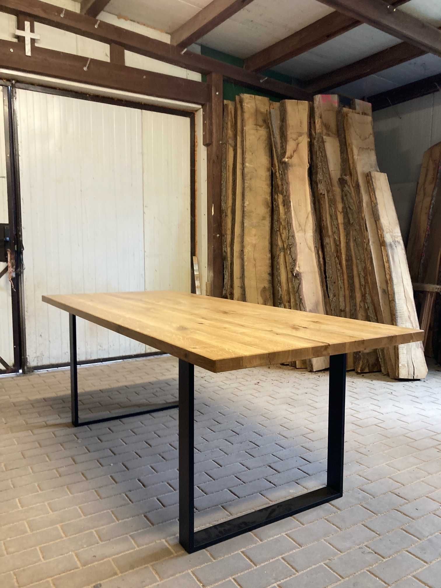 Stół Dębowy Loft NOWY 210x90x76 cm