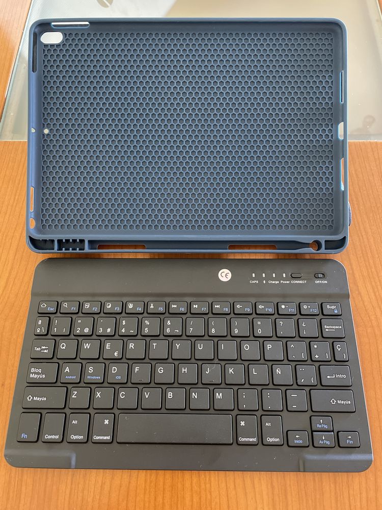 Capa protetora tablet+teclado portátil por bluethoot NOVO