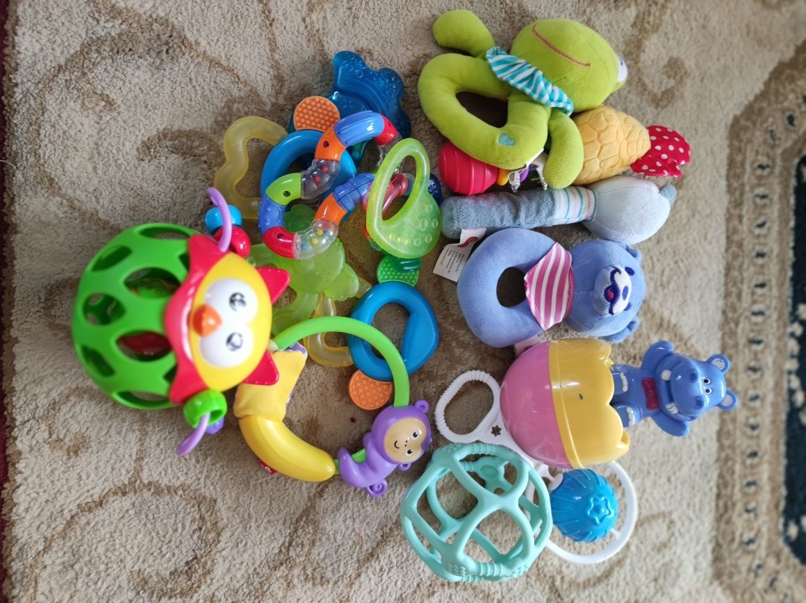 Mega zestaw zabawek niemowlęcych