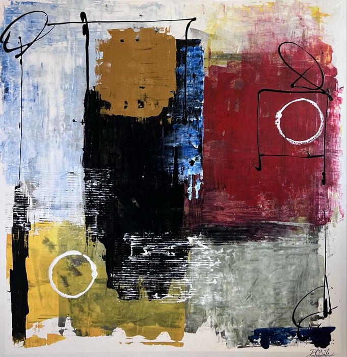 Pintura original artista Paulo Brito