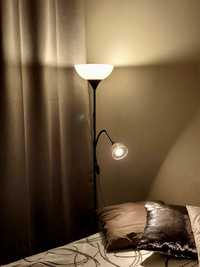 Candeeiro de pé/lâmpada de leitura (lâmpadas incluídas)