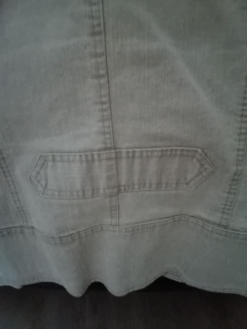 Żakiet marynarka beżowa jeans M