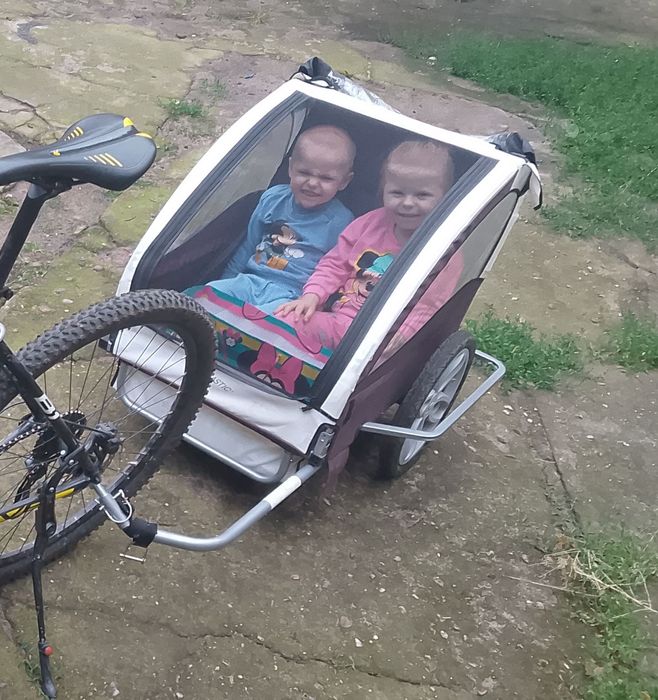 Przyczepka rowerowa dla dzieci