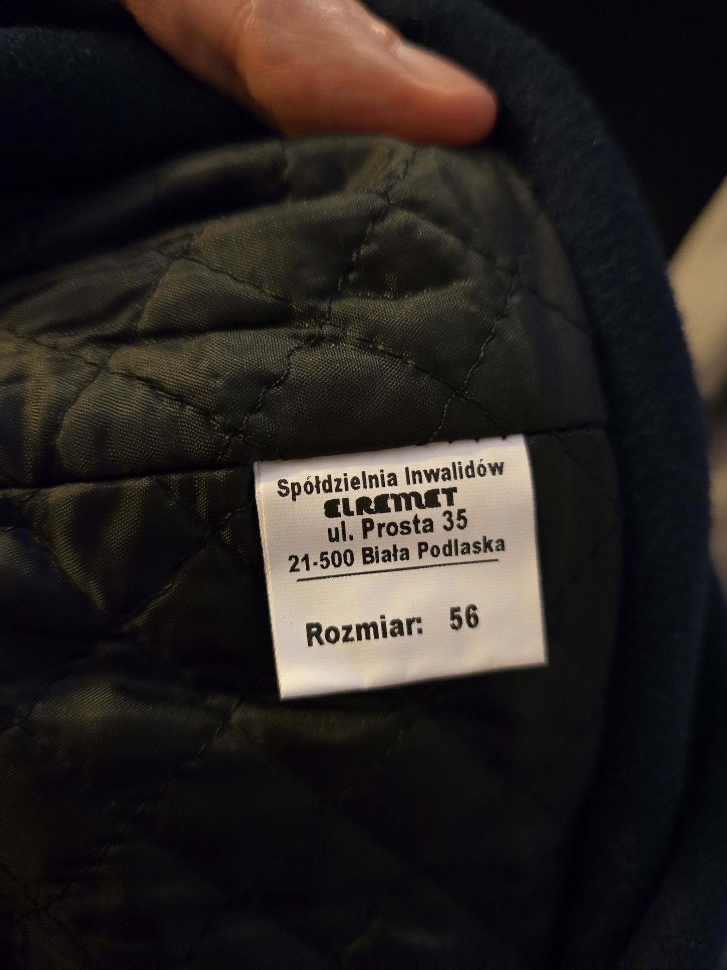 Czapka służbową zimowa policyjna