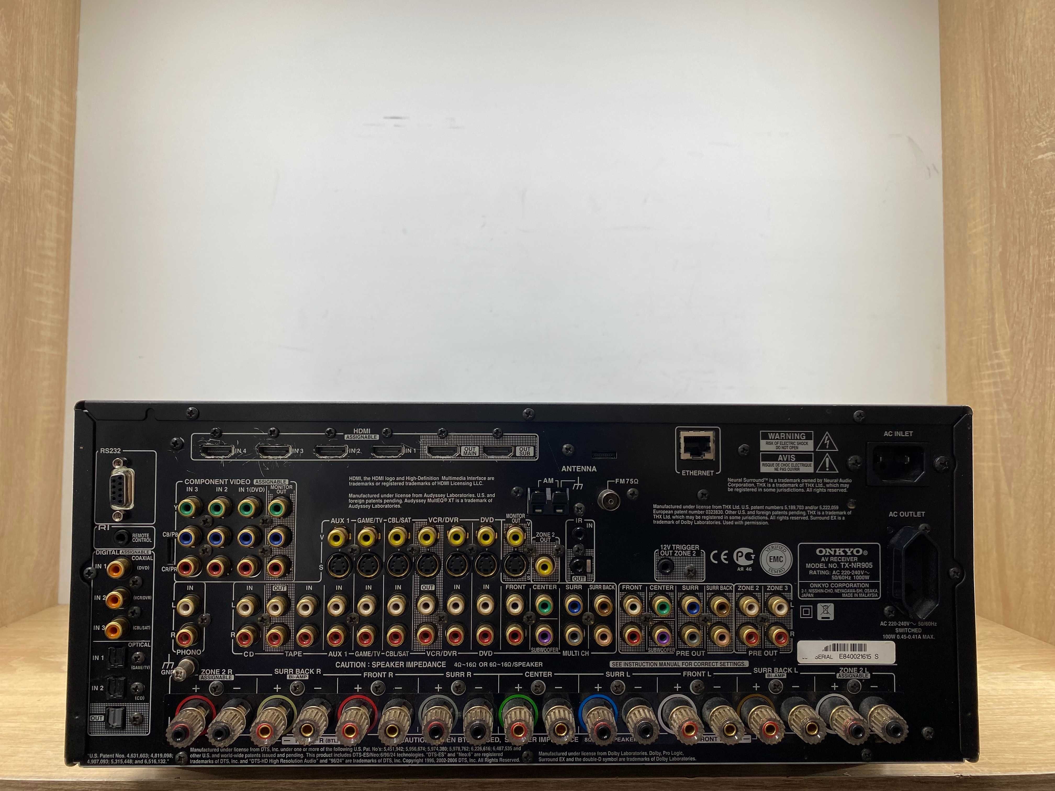 Amplituner 7.1 ONKYO TX-NR905