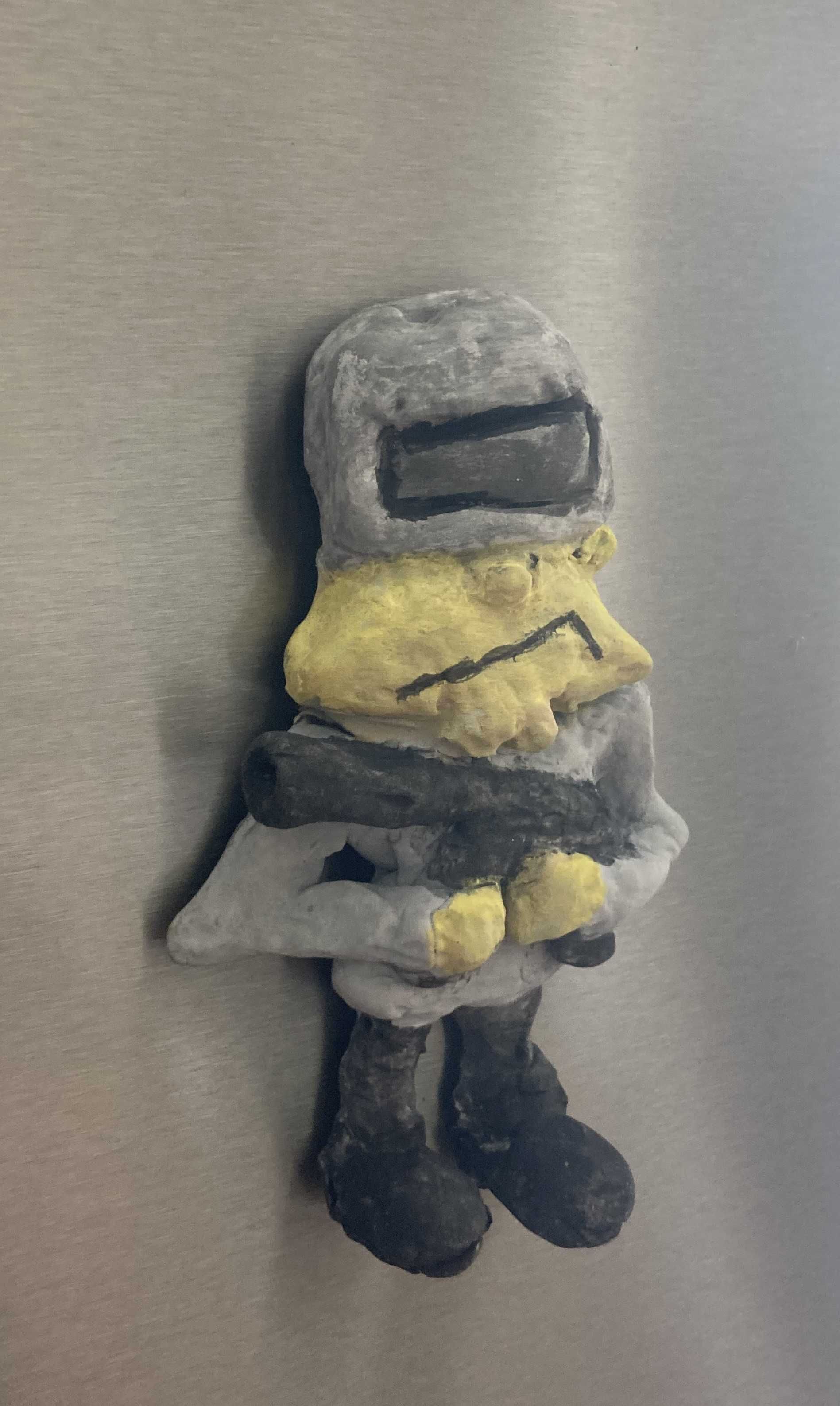 figurka magnes "Kapitan Bomba"