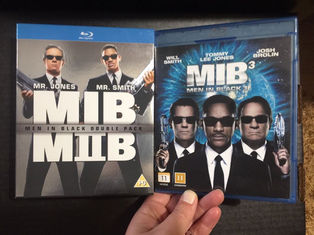 DVD blueray box set - Men in Black - 3 filmes