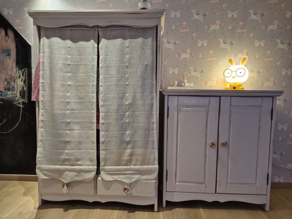 Drewniane mebelki dla małej księżniczki