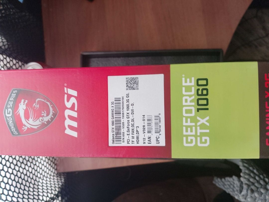 Відеокарта 1060 msi
