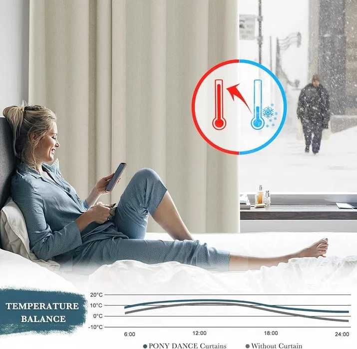 Nowa zasłona / kotara / firanka / 200x245CM /1SZT / PONY DANCE !9036A!