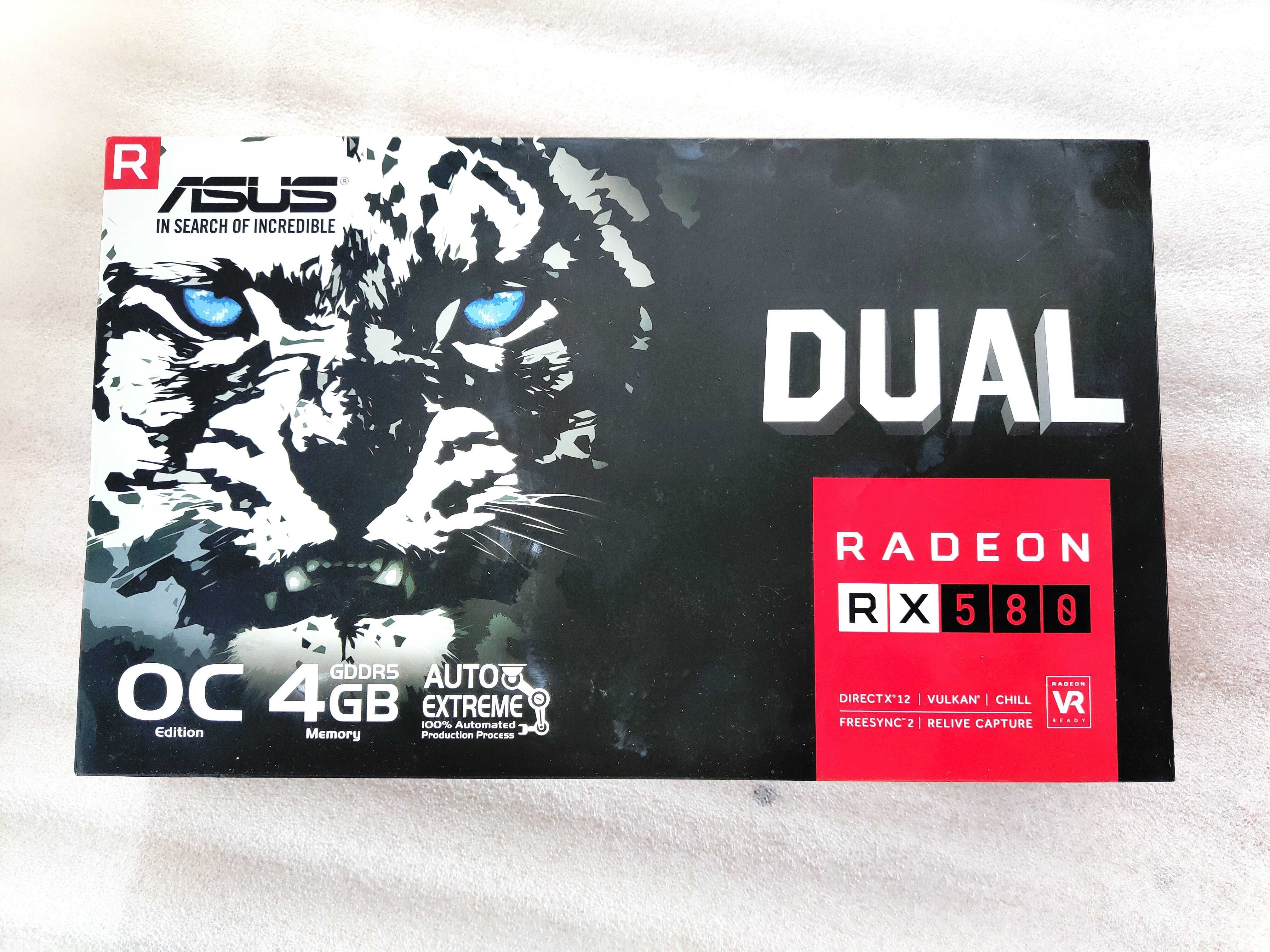 Відеокарта Asus Dual RX 580 4Gb