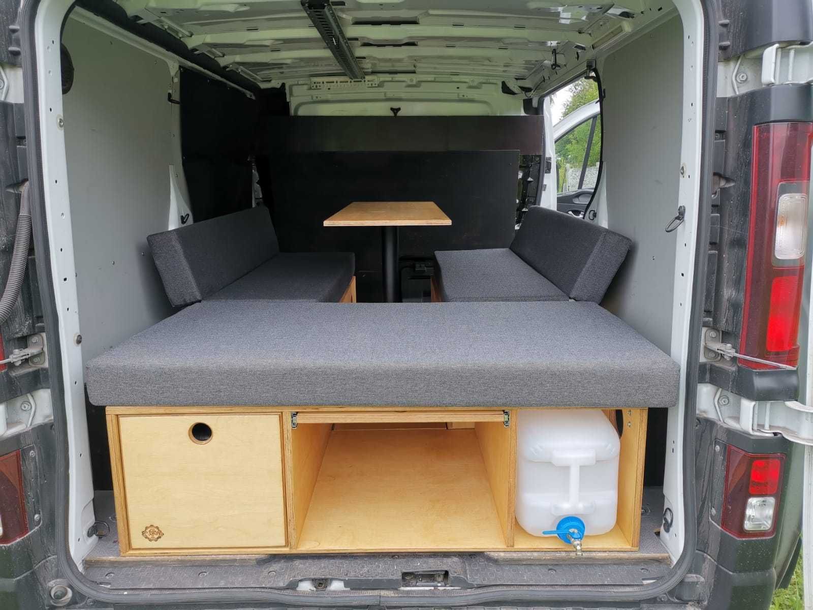 Zabudowa wyprawowa KAMPER BOX do Trafic Ducato Master Vito Boxer itp