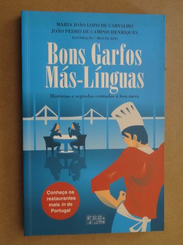 Bons Garfos Más-Línguas de Maria João Lopo de Carvalho - 1ª Edição