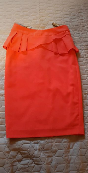 Elegancka,nowa spódnica z baskinką,XS/S