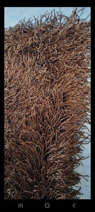 Carpete castanha 165x125cm