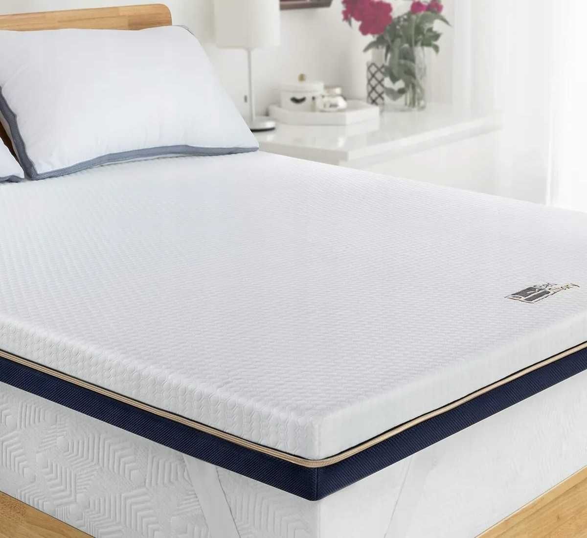 Nakładka Na Materac Łóżko BedStory 140 x 200 cm grubość 7,6 cm Nr052