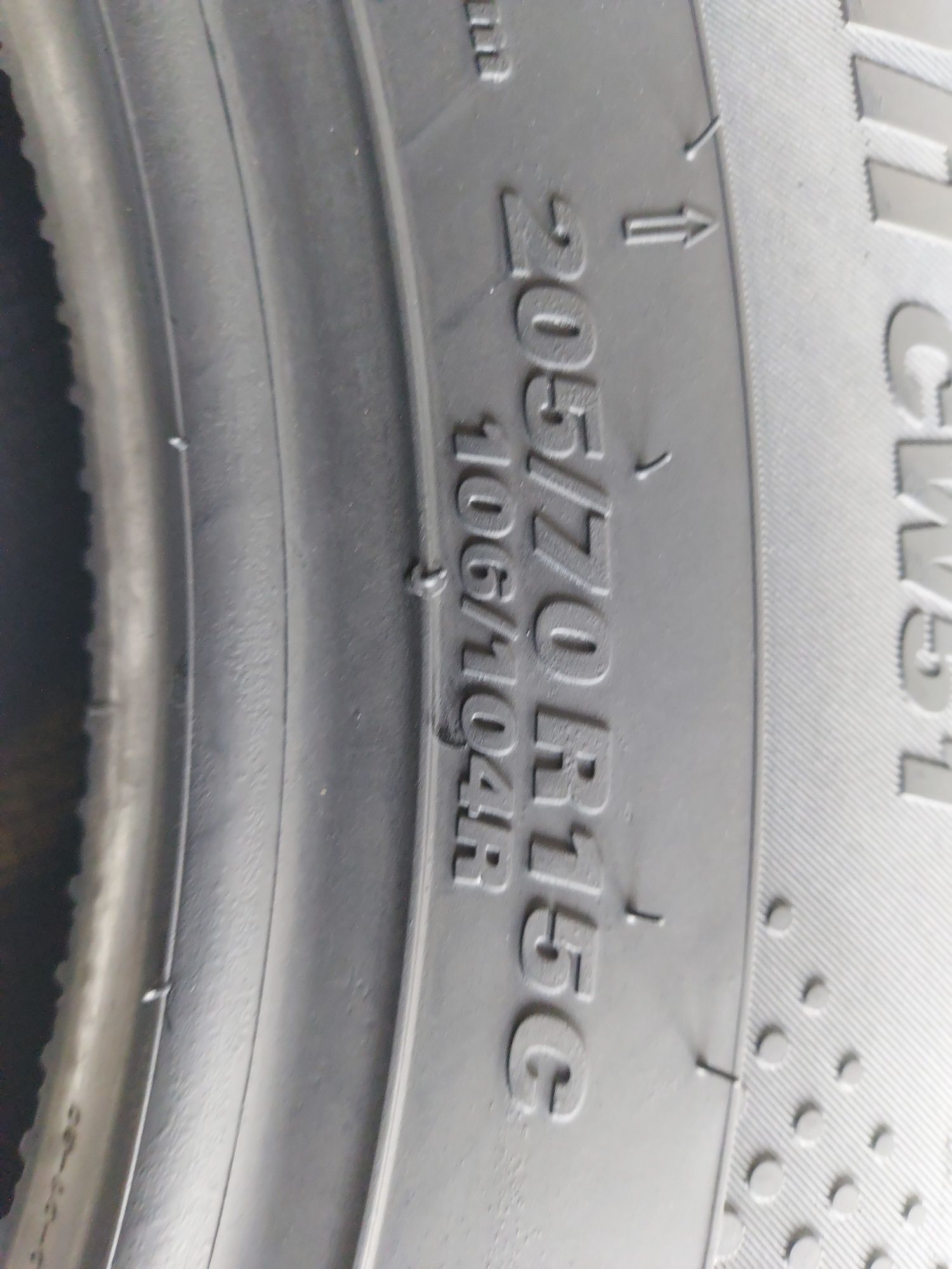 Opona pojedyncza 205/70/15 C Kumho portran 10,1 mm