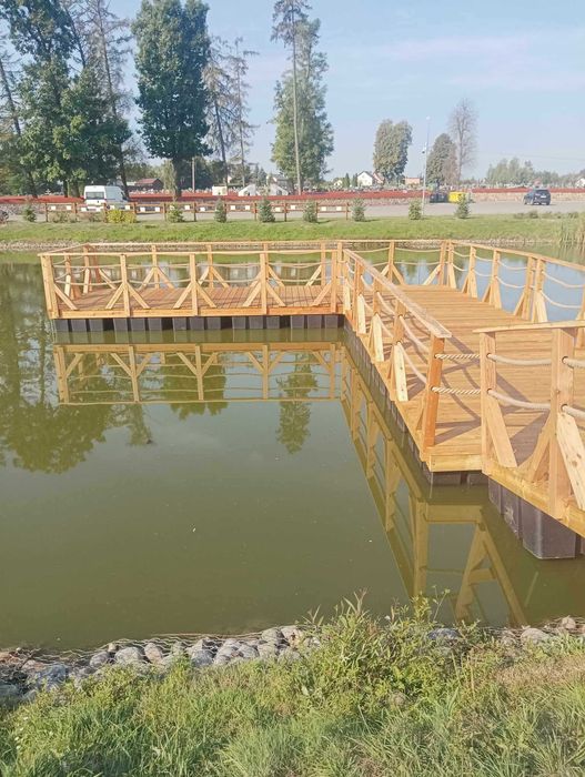 Pomosty budowa pomostów, naprawy