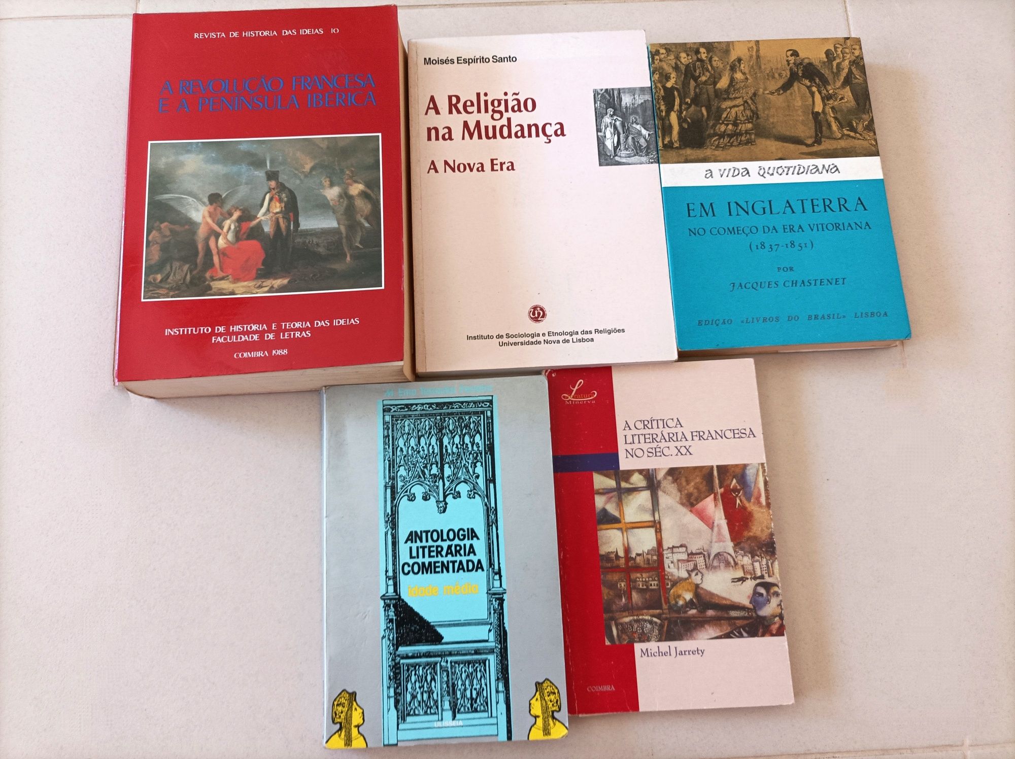 Livros para Universitários (História / Literatura)