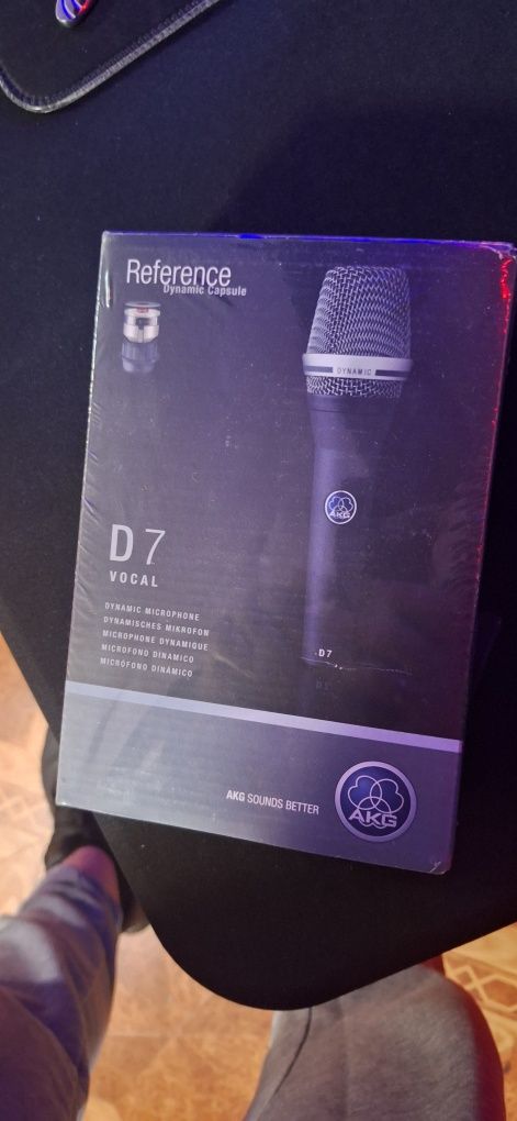 Mikrofon AKG D7 nowy!