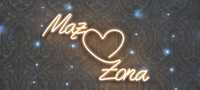 Neon Led na wesele Mąż Żona Love