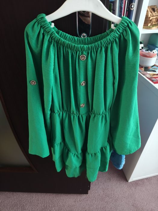 Sukienka 128 Zieleń Włoska