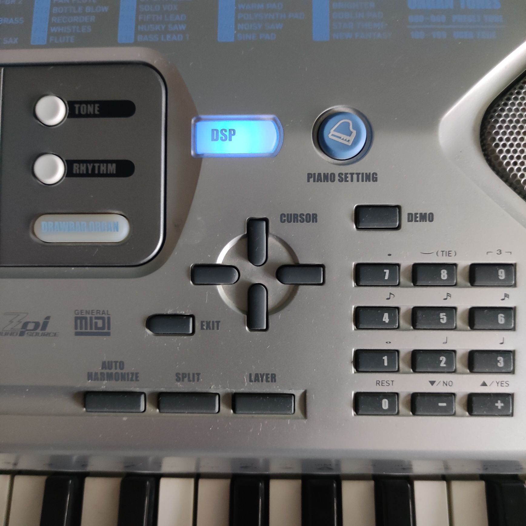 Keyboard - CASIO CTK-691 + stojak (zestaw)