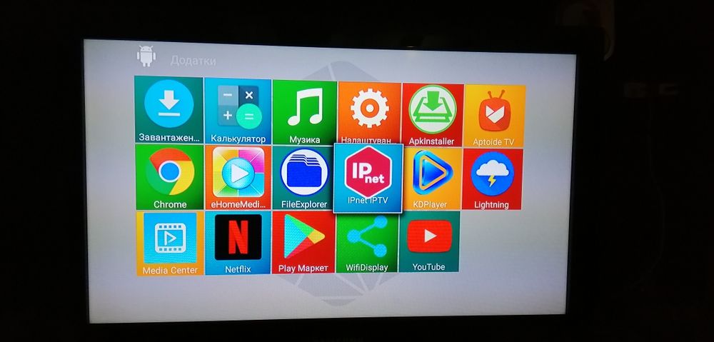 Телевізійна IPTV приставка STB Wi-Fi IPnet TV Box