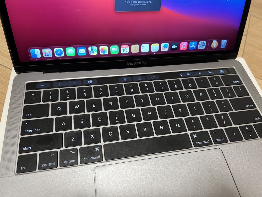 MacBook Pro 13,3” TOUCH BAR TOUCH ID 16/256 GB w PERFEKCYJNYM stanie!