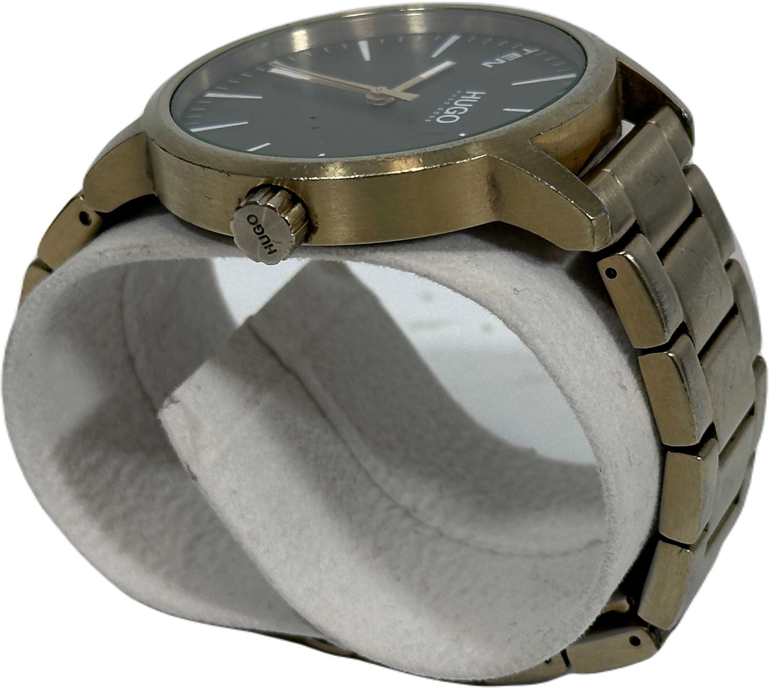 Zegarek męski Hugo Boss stand 153.0142 - rip kolor złoty