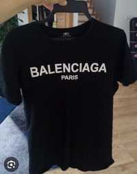 Bluzka tshirt balenciaga czarny