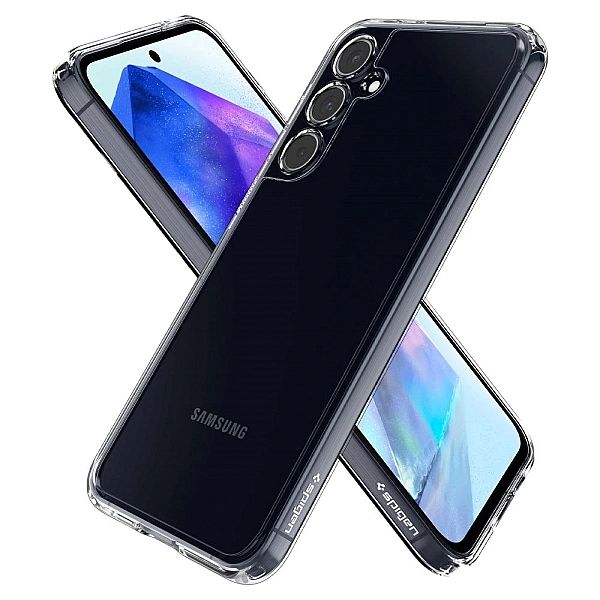 Spigen Ultra Hybrid Galaxy A55/5G Crystal Clear – Przezroczyste Etui O