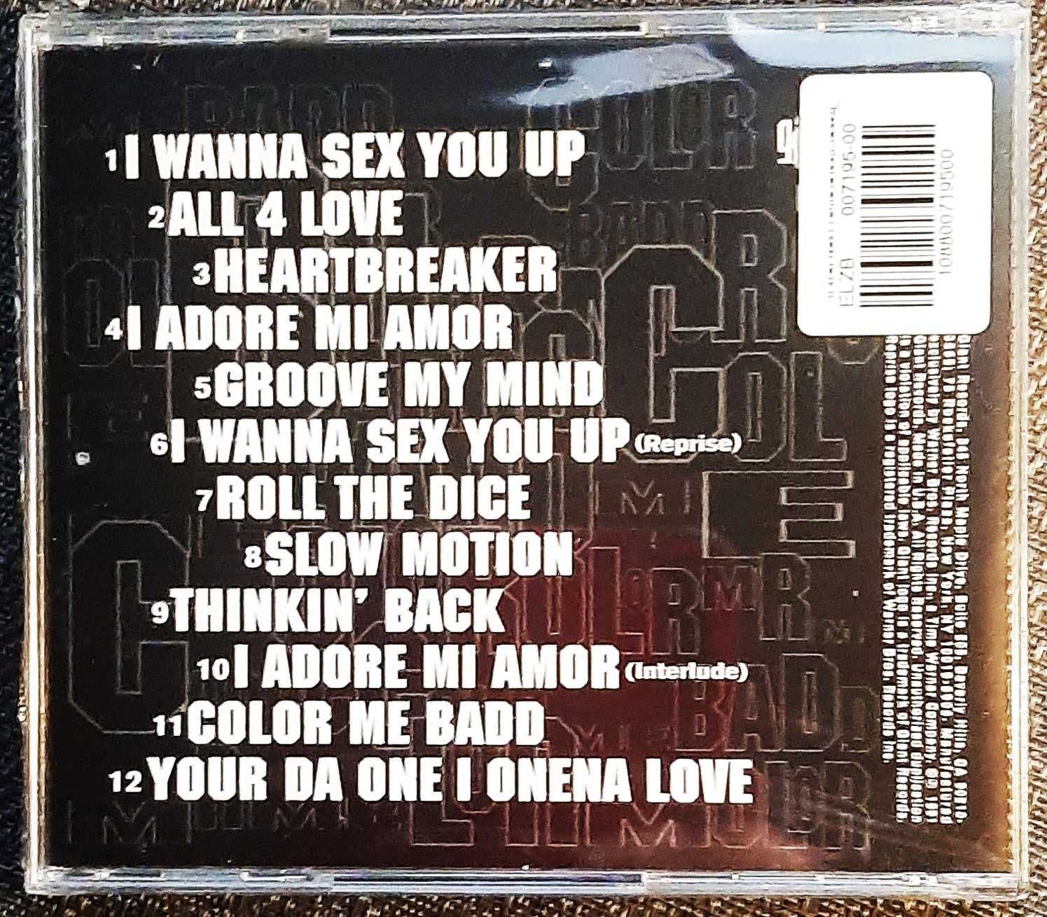 Polecam Album CD Zespołu  COLOR Me BADD   Album  Cmb  -CD