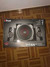 Colunas 2.1 TRUST GXT 38 Tytan (PC,Consolas e DJ - 120 W) - NOVAS