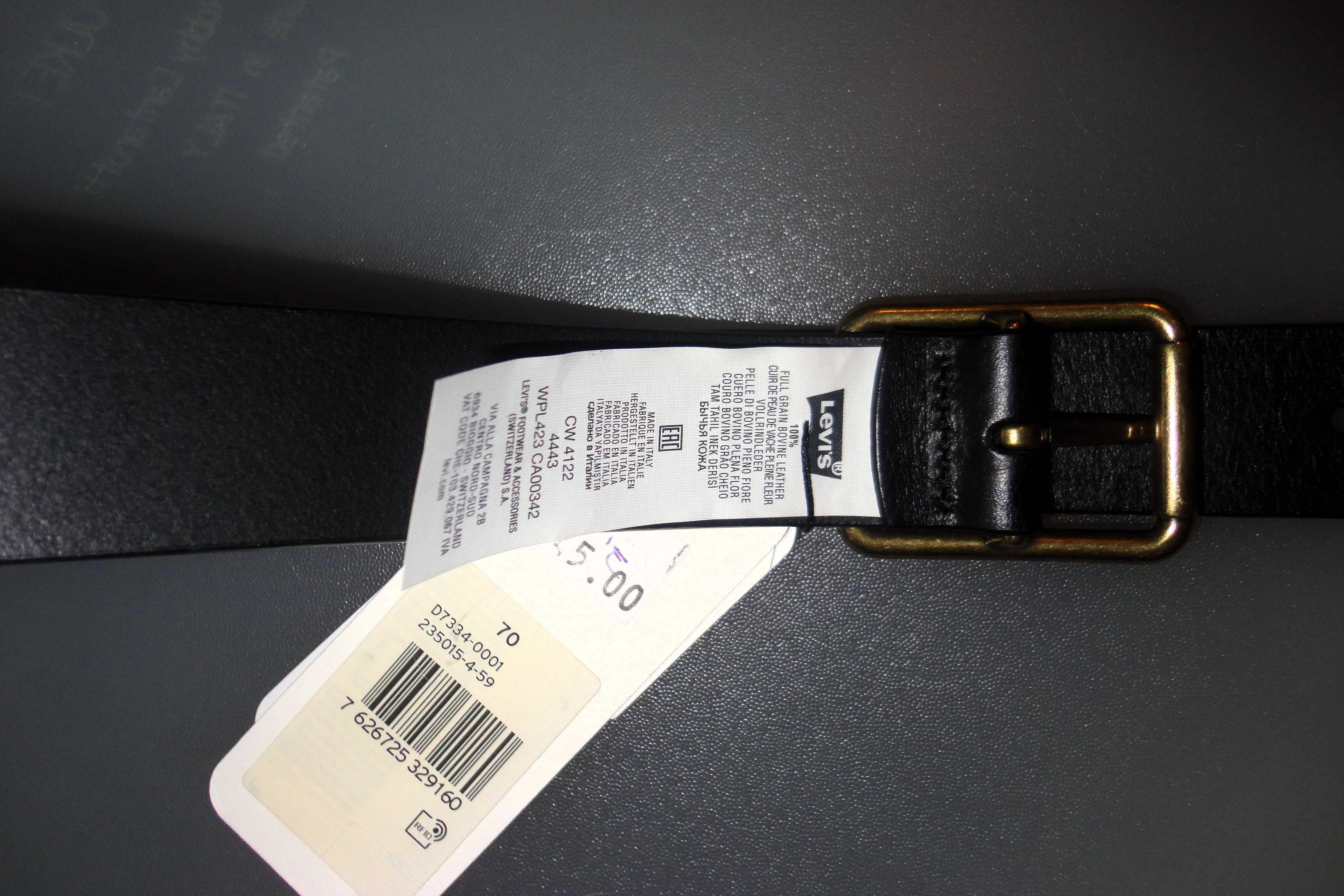Cinto preto Levis