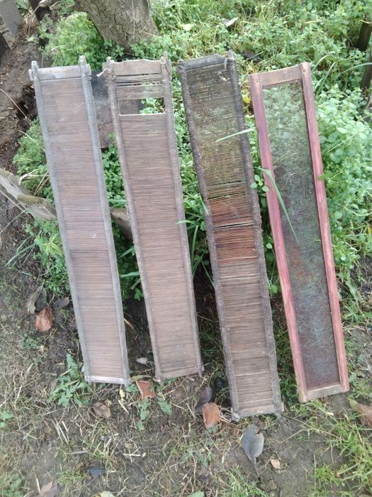 Stare bidlo tkackie 4szt.